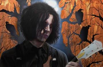 Stickman All the Words Are Gonna Bleed from Me - Jack White (SN)